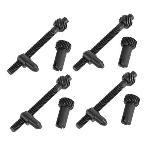 VICASKY 4 Sätze Kettenspanner Schrauben Kettensägen Ersatzteile für Modelle Verschleißfest Installieren Schnelle Anpassung für Effiziente Wartung VICASKY 4 Sätze Kettenspanner Schrauben Kettensägen Ersatzteile für Modelle Verschleißfest Installieren Schnelle Anpassung für Effiziente Wartung von VICASKY