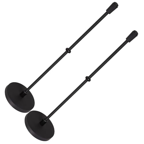 VICASKY 4 Stck. Magnetische Auto Fahnenhalterung aus Robustem Eisen Stabile Fahnenmast Basis für Dachmontage Wetterfester Flaggenhalter für Auto Zuverlässige Befestigung bei Starkem Wind von VICASKY