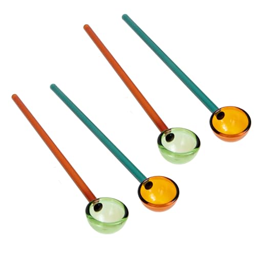 VICASKY 4 Stück Suppenlöffel Hitzebeständig Farbig für Kaffee Desserts Spülmaschinenfest VICASKY 4 Stück Suppenlöffel Hitzebeständig Farbig für Kaffee Desserts Spülmaschinenfest von VICASKY