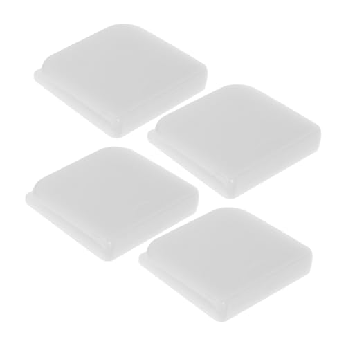 VICASKY 4 Stück Duschvorhang Clips Weiß Selbstklebend ohne Bohren Winddichte Splash Shield Befestigung für Vorhangkanten Schützende Shower Splash Stopper Einfache Montage Langlebige von VICASKY