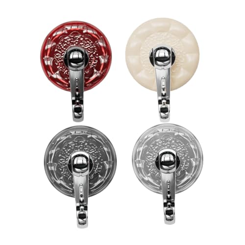 VICASKY 4 Stück Kraftvoller Vakuum Saugnapf Haken ohne Bohren Vielseitige Handtuchhalter für Bad Küche Wiederverwendbar Kratzfrei Einfache Montage Fliesen Praktische Aufbewahrung VICASKY 4 Stück Kraftvoller Vakuum Saugnapf Haken ohne Bohren Vielseitige Handtuchhalter für Bad Küche Wiederverwendbar Kratzfrei Einfache Montage Fliesen Praktische Aufbewahrung von VICASKY