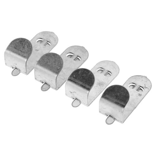 VICASKY 4 Stück Kühlschrank Regal Clips aus Stabile Gefrierschrank Regalstützen mit Sicherem Doppelhaken Design Einfache Installation und Optimale Lagerraumnutzung für Kühlschränke und von VICASKY