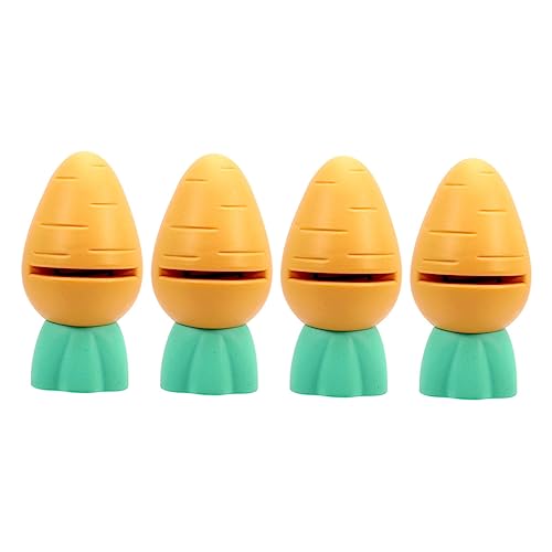 VICASKY 4 Stück Mini Messerschärfer Karottenform Multifunktionale Schleifsteine für Küchenmesser Ergonomisches Design Rutschfeste Basis Praktisch und Langlebig VICASKY 4 Stück Mini Messerschärfer Karottenform Multifunktionale Schleifsteine für Küchenmesser Ergonomisches Design Rutschfeste Basis Praktisch und Langlebig von VICASKY