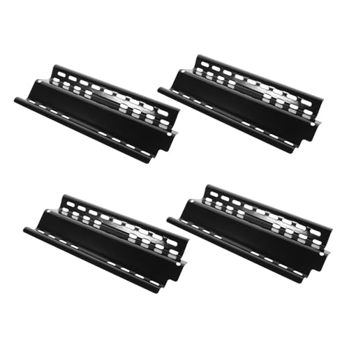 VICASKY 4 Stück Professionelle Grill Hitzeschutzplatten Teiliges Gleichmäßige Wärmeverteilung Hitzebeständig Langlebig Einfache Installation Ersatzteile für Gasgrill Zubehör Passend für von VICASKY