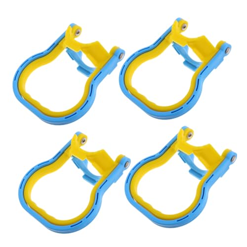 VICASKY 4 Stück Schwerlast Wasserkanister Griff aus Robustem PP mit Rutschfestem Handring für Bequemen Transport Verstärktes Design für Camping und Outdoor Wasserbehälter Tragen von VICASKY