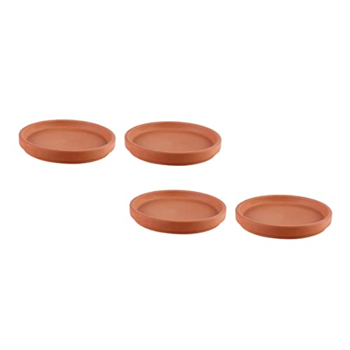 VICASKY 4 Stück Teiliges Blumentopf Untersetzer aus Rotem und wasserdichte Pflanzgefäß Ablagetabletts rutschfest Sonnenschutzbeschichtet für Garten und Innenbereich VICASKY 4 Stück Teiliges Blumentopf Untersetzer aus Rotem und wasserdichte Pflanzgefäß Ablagetabletts rutschfest Sonnenschutzbeschichtet für Garten und Innenbereich von VICASKY