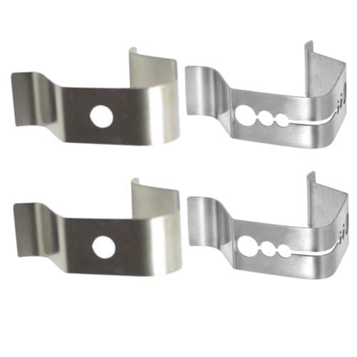 VICASKY 4 Stück Teiliges Edelstahl Bbq Grill Thermometer Halter Klammern Flexibel Spülmaschinenfest für Präzise Temperaturmessung Beim Kochen und Räuchern VICASKY 4 Stück Teiliges Edelstahl Bbq Grill Thermometer Halter Klammern Flexibel Spülmaschinenfest für Präzise Temperaturmessung Beim Kochen und Räuchern von VICASKY