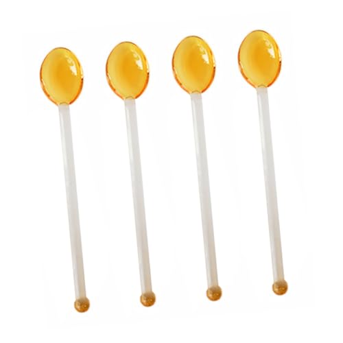 VICASKY 4 Stück Teiliges Hitzebeständiger Klarer Glaslöffel mit Extra Langem Griff Langlebiger Dessert und Kaffeelöffel zum Rühren von Kaffee Tee und Milchpulver Geeignet für Täglichen VICASKY 4 Stück Teiliges Hitzebeständiger Klarer Glaslöffel mit Extra Langem Griff Langlebiger Dessert und Kaffeelöffel zum Rühren von Kaffee Tee und Milchpulver Geeignet für Täglichen von VICASKY