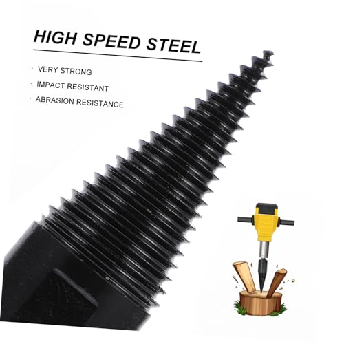 VICASKY 4 Stück Teiliges Holzspaltbohrer Robustes Haushaltsgerät zum Schnellen Brennholz Spalten Integrierter Kegelbohrer für Elektrische Bohrmaschinen Energiesparend und Zeiteffizient VICASKY 4 Stück Teiliges Holzspaltbohrer Robustes Haushaltsgerät zum Schnellen Brennholz Spalten Integrierter Kegelbohrer für Elektrische Bohrmaschinen Energiesparend und Zeiteffizient von VICASKY