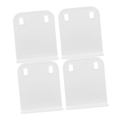 VICASKY 4 Stück Teiliges Rutsch Stabilizer Set für Laufgitter rutschfeste Clips zur Fixierung Tier Spielbereichen Stabilität und für Zuhause von VICASKY
