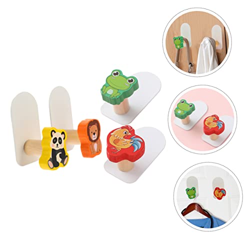 VICASKY 4 Stück Teiliges Selbstklebende Tier Wandhaken Starke Klebekraft als Garderobenhaken für Bad Küche Schlafzimmer für Mäntel Handtücher Hüte und Schals Kinderfreundlich kein Bohren VICASKY 4 Stück Teiliges Selbstklebende Tier Wandhaken Starke Klebekraft als Garderobenhaken für Bad Küche Schlafzimmer für Mäntel Handtücher Hüte und Schals Kinderfreundlich kein Bohren von VICASKY