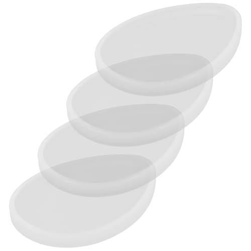 VICASKY 4 Stück Teiliges Silikon Abdeckset für Schüsseln Geeignet für Mikrowelle und Dampfgarer Praktische und Wiederverwendbare Lebensmittelabdeckung Platzsparendes Design Frei und von VICASKY