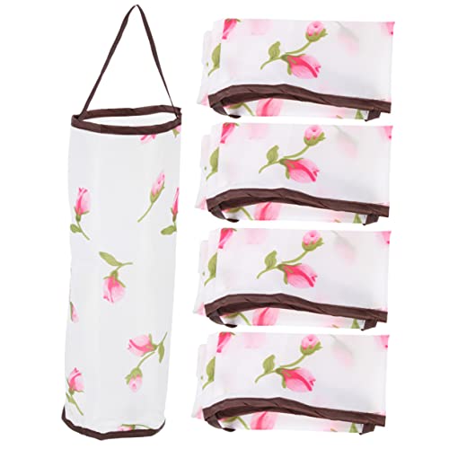 VICASKY 4 Stück Wandhalterung für Müllsäcke Teiliges Set Vielseitiger Beutelspender für Küche Garage und Haushalt Wiederverwendbar Platzsparend aus Langlebigem Material von VICASKY