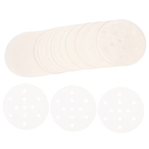 VICASKY 400 Stück Dampfkörbchen Papier Antihaft Dampfermatte für Runde Dampfer zum Dämpfen von Baozi und Erleichtert die und Zubereitung von VICASKY