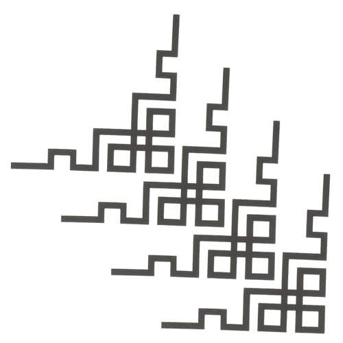 VICASKY 4Stücke Abnehmbare Eckaufkleber für Wanddekoration Selbstklebende Spiegelschrankecken für Wohnzimmer Schlafzimmer und Küche Langlebige Wandaufkleber ohne Rückstände VICASKY 4Stücke Abnehmbare Eckaufkleber für Wanddekoration Selbstklebende Spiegelschrankecken für Wohnzimmer Schlafzimmer und Küche Langlebige Wandaufkleber ohne Rückstände von VICASKY
