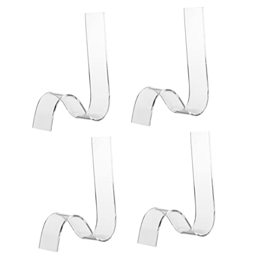 VICASKY Schuhständer 4 Stück S-förmige Schuhdisplay Ständer Transparente Schuhaufbewahrung Platzsparend Und rutschfest Für Damen Und Herrenschuhe VICASKY Schuhständer 4 Stück S-förmige Schuhdisplay Ständer Transparente Schuhaufbewahrung Platzsparend Und rutschfest Für Damen Und Herrenschuhe von VICASKY