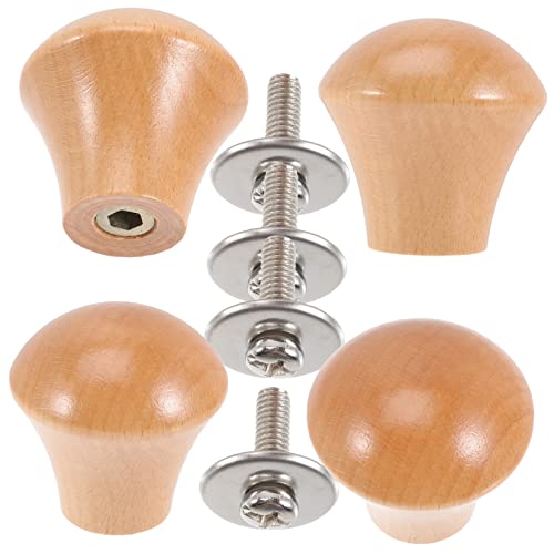 VICASKY 4Stücke Topfdeckelgriff Ersatz Kochgeschirr Knopfgriff Ergonomisches Design Hitzebeständig für Verschiedene Töpfe und Pfannen zu Installieren von VICASKY