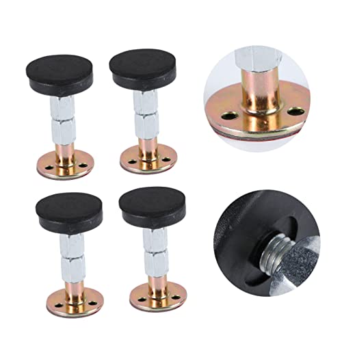 VICASKY 4Stücke Verstellbarer Metall Nachttischfixierer Teiliges Antischlupf Wandstabilisator für Bett Sofa und Stuhl Einstellbar Robustes Rutsch Werkzeug für Zuhause VICASKY 4Stücke Verstellbarer Metall Nachttischfixierer Teiliges Antischlupf Wandstabilisator für Bett Sofa und Stuhl Einstellbar Robustes Rutsch Werkzeug für Zuhause von VICASKY