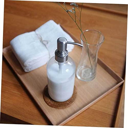 VICASKY 4stücke Edelstahl Seifenspender Deckel Ersatz Presse Pumpe Für Lotion Emulsion Mit Pumpflaschenkopf Und Druckkopf Für Badezimmerzubehör Standardgröße VICASKY 4stücke Edelstahl Seifenspender Deckel Ersatz Presse Pumpe Für Lotion Emulsion Mit Pumpflaschenkopf Und Druckkopf Für Badezimmerzubehör Standardgröße von VICASKY