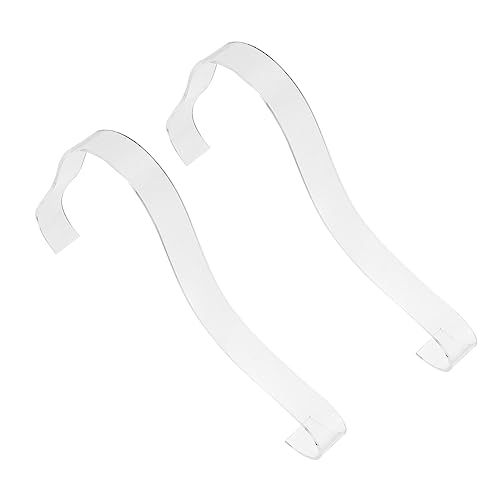 VICASKY 5 Stück Acryl Schuhdisplay Ständer Transparent Leicht Tragbar Sandalen Präsentationsständer Schuhaufbewahrung Organizer für Damen Schuhe von VICASKY