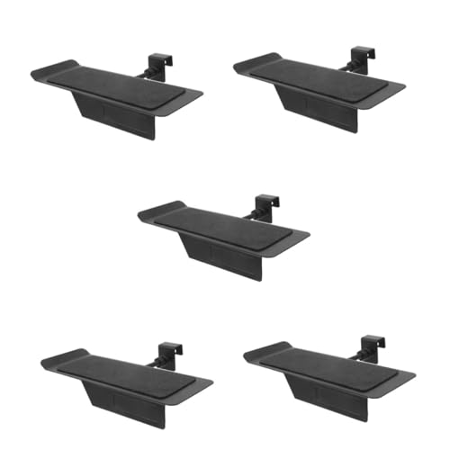 VICASKY 5 Stück Einstellbares Teiliges Wand Schuhregal aus Robustem Metall mit Rutschfester Oberfläche Platzsparend für Sportschuhe und Schuhdisplay im Wohnzimmer Schlafzimmer Schrank und VICASKY 5 Stück Einstellbares Teiliges Wand Schuhregal aus Robustem Metall mit Rutschfester Oberfläche Platzsparend für Sportschuhe und Schuhdisplay im Wohnzimmer Schlafzimmer Schrank und von VICASKY
