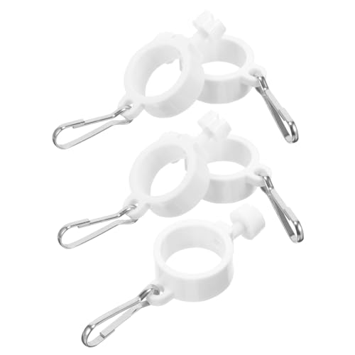 VICASKY 5 Stück Fahnenmast Montageringe Langlebigem Kunststoff mit Clip Design Rotierende Befestigungsringe für Fahnenstangen Verhindern Verheddern Flagge Anbringen und Entfernen VICASKY 5 Stück Fahnenmast Montageringe Langlebigem Kunststoff mit Clip Design Rotierende Befestigungsringe für Fahnenstangen Verhindern Verheddern Flagge Anbringen und Entfernen von VICASKY