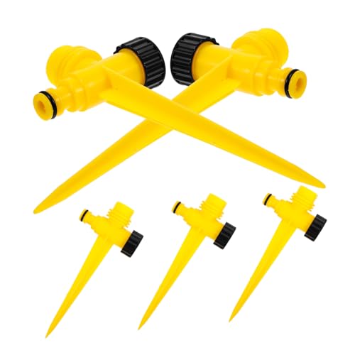 VICASKY 5 Stück Sprinkler Spike Halterung Stabile Kunststoffbasis für Gartenbewässerung Drehbare Sprinkler Spikes für und Blumenbeete VICASKY 5 Stück Sprinkler Spike Halterung Stabile Kunststoffbasis für Gartenbewässerung Drehbare Sprinkler Spikes für und Blumenbeete von VICASKY