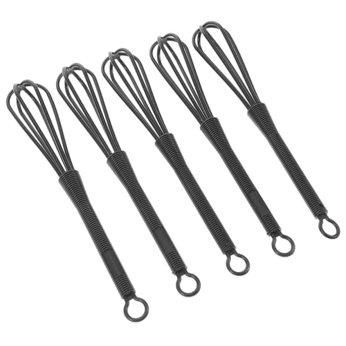 VICASKY 5 Stück Teiliges Rührbesen aus Kunststoff für Haarfärbung und Küchenmixen Handmixer für Haarfarbe Eier und Sahne Wiederverwendbar und Benutzerfreundlich Wiederverwendbar von VICASKY