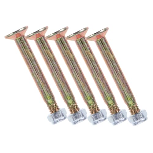 VICASKY 5 Stück Teiliges Schrauben für Sonnenschirmhalterung Robuste Befestigungsschrauben für Gartenschirm Ständer Einfache Installation Wetterbeständig Passend für Outdoor Markisen und VICASKY 5 Stück Teiliges Schrauben für Sonnenschirmhalterung Robuste Befestigungsschrauben für Gartenschirm Ständer Einfache Installation Wetterbeständig Passend für Outdoor Markisen und von VICASKY