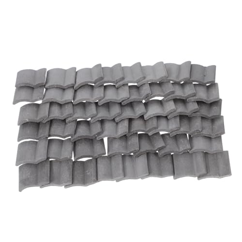 VICASKY 50 Stück Maßstab Realistische Kleine Dachziegel Modelle für DIY Landschaft Puppenhaus Sandtisch BAU Detailgetreue Dachschindeln für Modellbau VICASKY 50 Stück Maßstab Realistische Kleine Dachziegel Modelle für DIY Landschaft Puppenhaus Sandtisch BAU Detailgetreue Dachschindeln für Modellbau von VICASKY