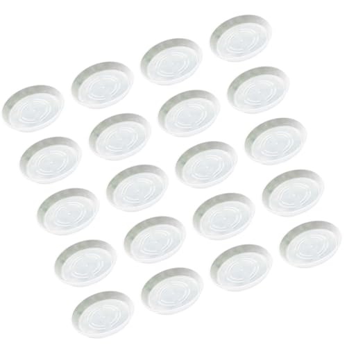 VICASKY 50 Stück Teiliges Transparente Kunststoff-blumentopf-untersetzer rutschfest Hitzebeständig Robust für Kleine Pflanztöpfe Schutz vor Wasserschäden Balkon Garten und Wohnraum VICASKY 50 Stück Teiliges Transparente Kunststoff-blumentopf-untersetzer rutschfest Hitzebeständig Robust für Kleine Pflanztöpfe Schutz vor Wasserschäden Balkon Garten und Wohnraum von VICASKY
