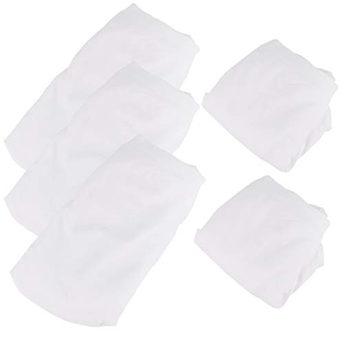 VICASKY 5Stücke Pool Skimmer Socken Wiederverwendbare Filter Schutzsocken Ultrafeinem Netz für Effektive und Schutz Pools Geeignet für Skimmer Körbe und Filteranlagen von VICASKY
