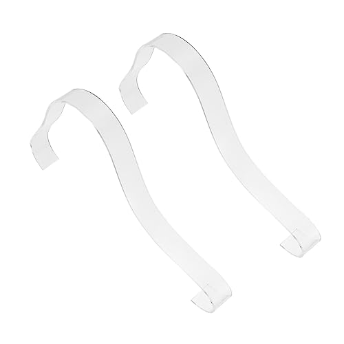 VICASKY 5Stücke Teiliges Schuhdisplay Regal aus für Sandalen und High Heels Transparente Unterstützung für Schuhpräsentation im Supermarkt und Einzelhandel Stilvolles Design Einfach von VICASKY