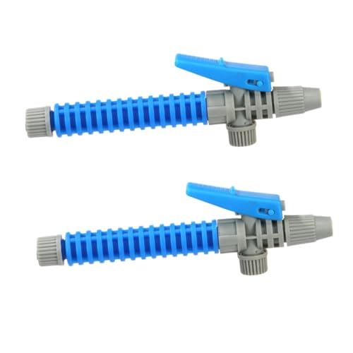 VICASKY 6 Stck. Sprühdüsen aus Kunststoff mit Griff und Schalter Passend für Gartenschläuche Rostfrei Langlebig Auslaufsicher Zubehör für Drucksprüher und von VICASKY