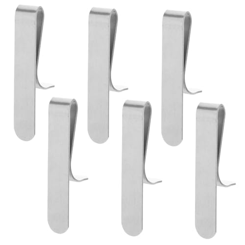 VICASKY 6 Stück Kuchenring Clips Teilig Verstellbar Für Hohe Mousse und Dessert Backringe Robust Stabilität Backzubehör Für Torten Ringe Kuchen Zubehör von VICASKY