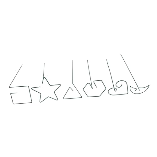 VICASKY 6 Stück Teiliges Rankgitter für Kletterpflanzen Metall Pflanzstütze Vielseitige Pflanzenhalterung für Topfpflanzen Garten Zimmerpflanzen Einfache Anbringung Innen und Außen Nutzbar VICASKY 6 Stück Teiliges Rankgitter für Kletterpflanzen Metall Pflanzstütze Vielseitige Pflanzenhalterung für Topfpflanzen Garten Zimmerpflanzen Einfache Anbringung Innen und Außen Nutzbar von VICASKY