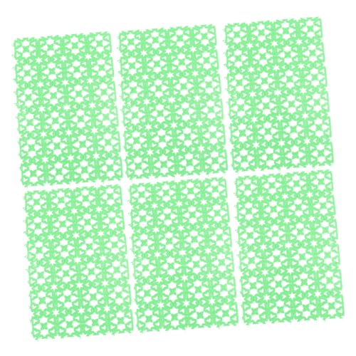 VICASKY 6 Stück Teiliges Schutzmatten für Kleintierkäfige Atmungsaktive Urinableitende Fußpolster für Kaninchen Hamster und Meerschweinchen rutschfest Pflegeleicht Farblich VICASKY 6 Stück Teiliges Schutzmatten für Kleintierkäfige Atmungsaktive Urinableitende Fußpolster für Kaninchen Hamster und Meerschweinchen rutschfest Pflegeleicht Farblich von VICASKY