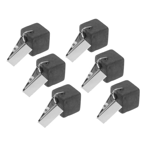 VICASKY 6 Stück Tischdeckenbeschwerer mit Metallclip Outdoor Tischdecken Gewichte für Garten Camping und Hochzeiten Robuste und Praktische Tischdeckenklammern gegen Wind und Verrutschen von VICASKY