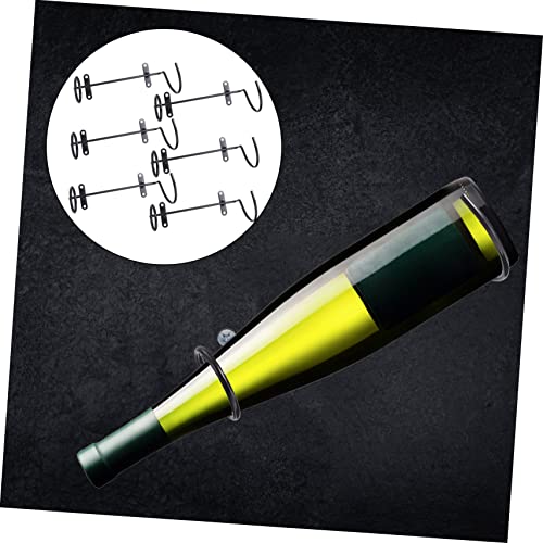 VICASKY 6 Stück Wandmontiertes Weinregal Aus Metall Schwarz Rotweinhalter Für Stilvolle Flaschenpräsentation Robustes Design Einfach Zu Montieren Für Zuhause Und Gastronomie VICASKY 6 Stück Wandmontiertes Weinregal Aus Metall Schwarz Rotweinhalter Für Stilvolle Flaschenpräsentation Robustes Design Einfach Zu Montieren Für Zuhause Und Gastronomie von VICASKY