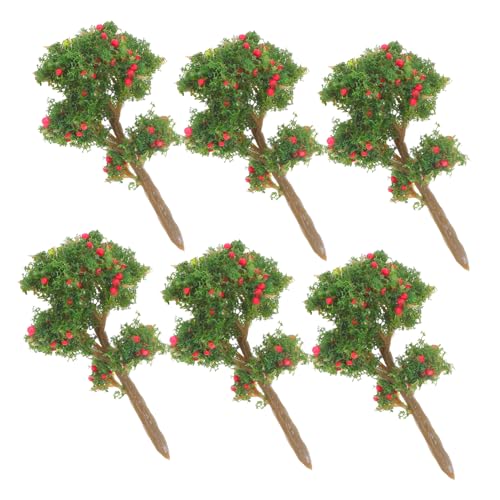 VICASKY 6stücke Miniatur Apfelbaum Realistische Künstliche Obstbaum Modelle Für DIY Mikrollandschaften Heimdekoration Flexibel Einsetzbar Für Kreative Deko Ideen VICASKY 6stücke Miniatur Apfelbaum Realistische Künstliche Obstbaum Modelle Für DIY Mikrollandschaften Heimdekoration Flexibel Einsetzbar Für Kreative Deko Ideen von VICASKY