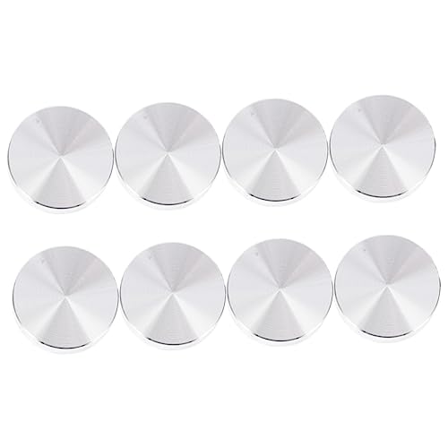 VICASKY 8 Stück Runde Aluminiumadapter für Glastische Teiliges Rutsch für Tischplatten Langlebig und Installieren für Couchtische und Glasplatten VICASKY 8 Stück Runde Aluminiumadapter für Glastische Teiliges Rutsch für Tischplatten Langlebig und Installieren für Couchtische und Glasplatten von VICASKY