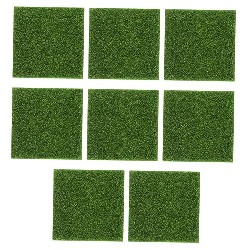 VICASKY 8 Stück Teiliges Künstliches Moos für Miniaturgärten Dekorative Rasenmatte Hochtemperaturbeständig Wiederverwendbar für Kunstwerke und Tischdekoration VICASKY 8 Stück Teiliges Künstliches Moos für Miniaturgärten Dekorative Rasenmatte Hochtemperaturbeständig Wiederverwendbar für Kunstwerke und Tischdekoration von VICASKY