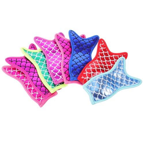 VICASKY 8 Stück Teiliges Meerjungfrau Eis Pops Halter Set Wiederverwendbare Eiscreme Hüllen für Dekorative Popsicle Taschen für Partys und Sommeraktivitäten Zufällige Zufällige Farbe VICASKY 8 Stück Teiliges Meerjungfrau Eis Pops Halter Set Wiederverwendbare Eiscreme Hüllen für Dekorative Popsicle Taschen für Partys und Sommeraktivitäten Zufällige Zufällige Farbe von VICASKY