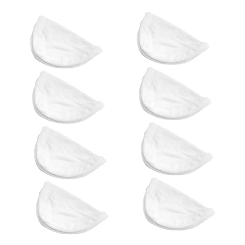 VICASKY 8 Stück Teiliges Mikrofaser Dampfmop Ersatzset Waschbare Bodentücher mit und Wasseraufnahme Passend für Steam Mop Weiche und Langlebige Reinigungspads für Harte Böden Wie Fliesen VICASKY 8 Stück Teiliges Mikrofaser Dampfmop Ersatzset Waschbare Bodentücher mit und Wasseraufnahme Passend für Steam Mop Weiche und Langlebige Reinigungspads für Harte Böden Wie Fliesen von VICASKY