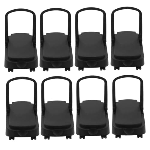 VICASKY 8 Stück Teiliges Mülltonnen Deckelverbinder Klappverschluss Robust für Abfalleimer ohne Werkzeug Einfache Montage Passend VICASKY 8 Stück Teiliges Mülltonnen Deckelverbinder Klappverschluss Robust für Abfalleimer ohne Werkzeug Einfache Montage Passend von VICASKY