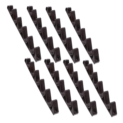 VICASKY 8 Stück Teiliges Nylon Verstellbügel für Klapp Liegestühle Fach Verstellbarer Fünf Glieder Verbindungsklammer Wetterfester Balkon und Gartenstuhl Ersatzteilhalter von VICASKY
