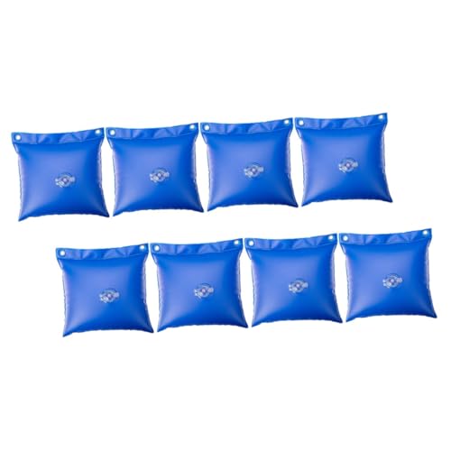 VICASKY 8 Stück Teiliges Pool Winterzubehör PVC Hängesack zur Befestigung der Poolabdeckung für Oberirdische Schwimmbecken Wetterfestes und Langlebiges Material Einfache Anbringung mit VICASKY 8 Stück Teiliges Pool Winterzubehör PVC Hängesack zur Befestigung der Poolabdeckung für Oberirdische Schwimmbecken Wetterfestes und Langlebiges Material Einfache Anbringung mit von VICASKY