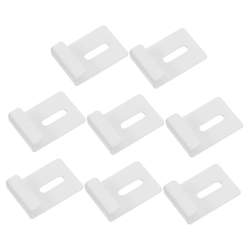 VICASKY 8 Stück Teiliges Spiegelhalter Clips aus Montagezubehör für Wandspiegel für Badezimmer und Schlafzimmer Einfache Installation Langlebiges Design Vielseitig Einsetzbar von VICASKY