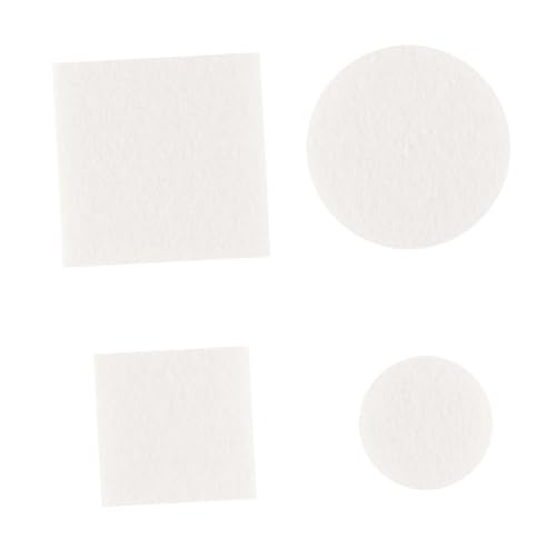 VICASKY 80 Stück Dicke Filz Möbel Schutzpads Selbstklebend für Tisch Stuhl und Möbelbeine Beige rutschfeste Bodenschoner für Empfindliche Oberflächen von VICASKY