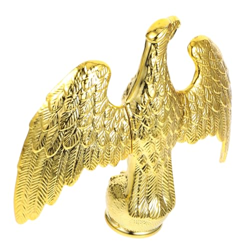 VICASKY Adler Fahnenmast Spitze Robust Wetterfest Outdoor Flaggenmast Dekorative Adlerform für Garten Büro und Einfache Langlebiges Material von VICASKY